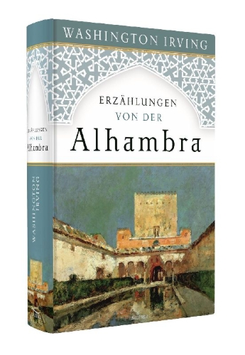Buchcover und Innenansicht für das Buch: Erzählungen von der Alhambra