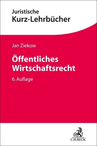 Buchcover und Innenansicht für das Buch: Öffentliches Wirtschaftsrecht