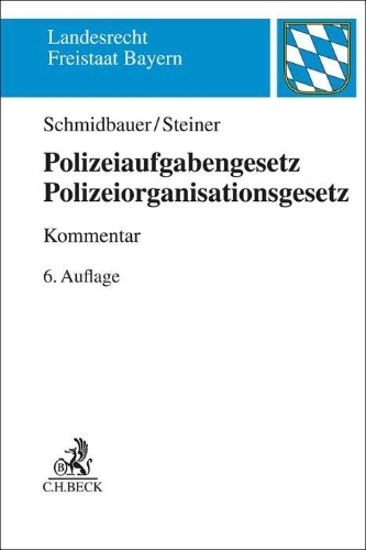 Buchcover und Innenansicht für das Buch: Polizeiaufgabengesetz, Polizeiorganisationsgesetz
