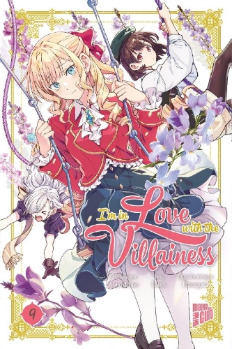 Buchcover und Innenansicht für das Buch: Watashi no Oshi wa Akuyaku Reijou
