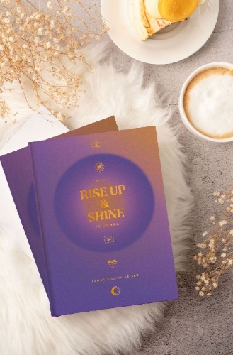 Buchcover und Innenansicht für das Buch: Rise Up & Shine Journal 2026