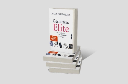Buchcover und Innenansicht für das Buch: Gestatten: Elite