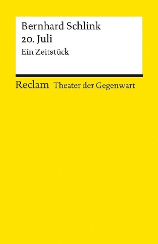 Buchcover und Innenansicht für das Buch: 20. Juli. Ein Zeitstück