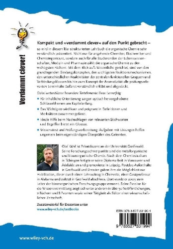 Buchcover und Innenansicht für das Buch: Organische Chemie