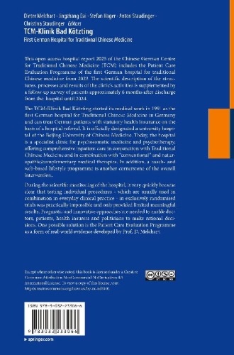 Buchcover und Innenansicht für das Buch: TCM-Klinik Bad Kötzting