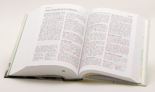 Buchcover und Innenansicht für das Buch: Neues Leben. Die Bibel für Teens