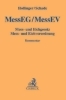 Buchcover und Innenansicht für das Buch: Mess- und Eichgesetz, Mess- und Eichverordnung