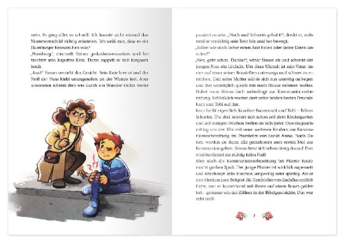 Buchcover und Innenansicht für das Buch: Geheimakte Papagei