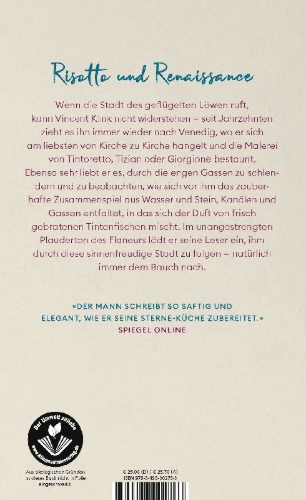 Buchcover und Innenansicht für das Buch: Ein Bauch spaziert durch Venedig