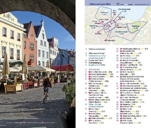 Buchcover und Innenansicht für das Buch: Reise Know-How CityTrip Tallinn