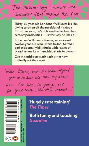 Buchcover und Innenansicht für das Buch: About a Boy