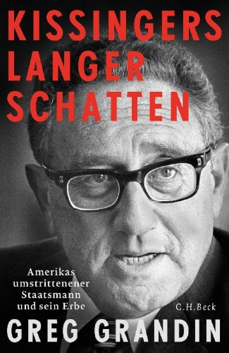 Buchcover und Innenansicht für das Buch: Kissinger's Shadow. The Long Reach of America's Most Controversial Statesman