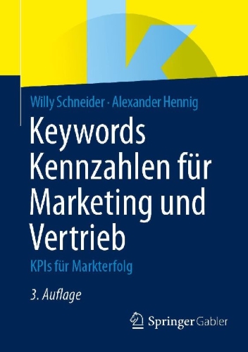Buchcover und Innenansicht für das Buch: Keywords Kennzahlen für Marketing und Vertrieb