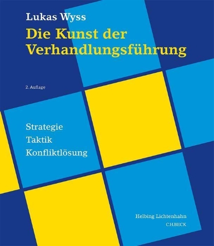 Buchcover und Innenansicht für das Buch: Die Kunst der Verhandlungsführung