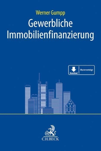 Buchcover und Innenansicht für das Buch: Gewerbliche Immobilienfinanzierung