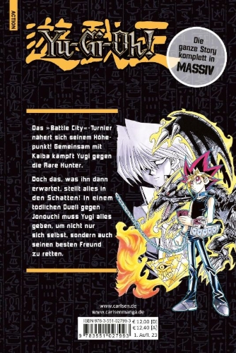 Buchcover und Innenansicht für das Buch: Yu-Gi-Oh!