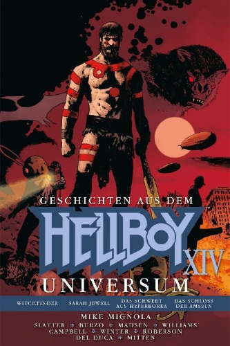 Buchcover und Innenansicht für das Buch: Geschichten aus dem Hellboy Universum 14