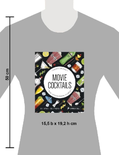 Buchcover und Innenansicht für das Buch: Movie Cocktails: Coole Drinks aus legendären Filmen