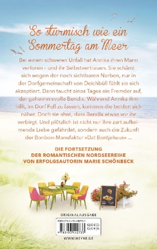 Buchcover und Innenansicht für das Buch: Karamellzauber an der Nordsee