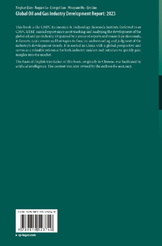 Buchcover und Innenansicht für das Buch: Global Oil and Gas Industry Development Report: 2023