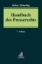 Buchcover und Innenansicht für das Buch: Handbuch des Presserechts