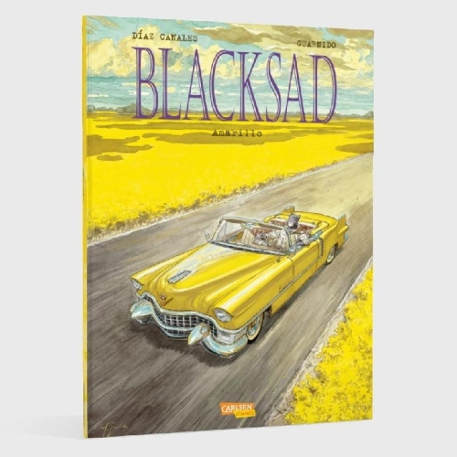 Buchcover und Innenansicht für das Buch: Blacksad 05. Amarillo