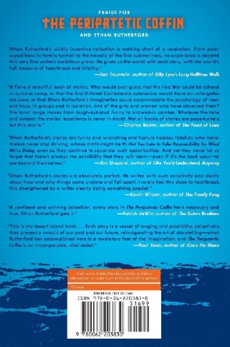 Buchcover und Innenansicht für das Buch: Peripatetic Coffin and Other Stories, The