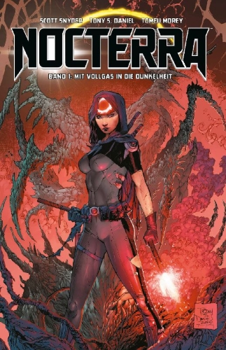Buchcover und Innenansicht für das Buch: Nocterra 1
