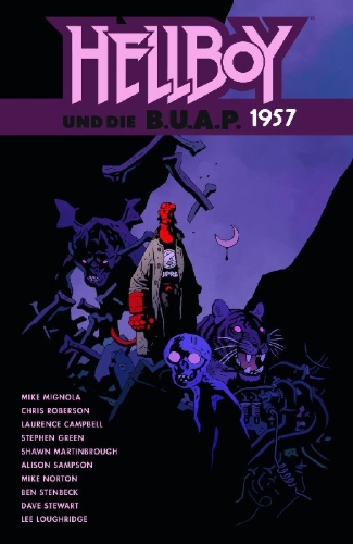 Buchcover und Innenansicht für das Buch: Hellboy