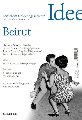 Buchcover und Innenansicht für das Buch: Zeitschrift für Ideengeschichte Heft XVIII/4 Winter 2024
