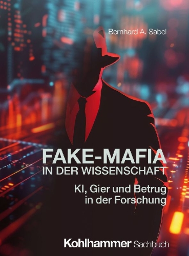 Buchcover und Innenansicht für das Buch: Fake-Mafia in der Wissenschaft