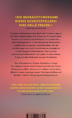 Buchcover und Innenansicht für das Buch: La vita paga il sabato