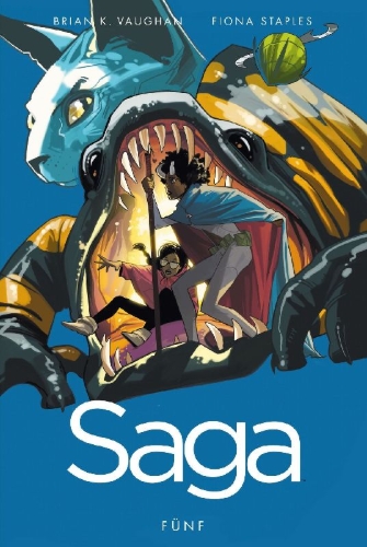 Buchcover und Innenansicht für das Buch: Saga 5