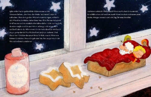 Buchcover und Innenansicht für das Buch: Schabernack zu Weihnachten