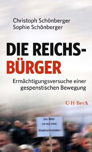 Buchcover und Innenansicht für das Buch: Die Reichsbürger