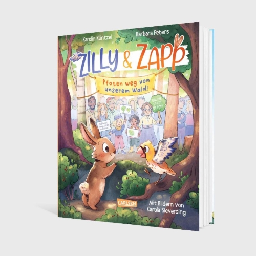 Buchcover und Innenansicht für das Buch: Zilly und Zapp