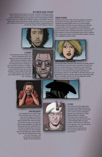 Buchcover und Innenansicht für das Buch: Preacher 06 - Rivalen unter roter Sonne