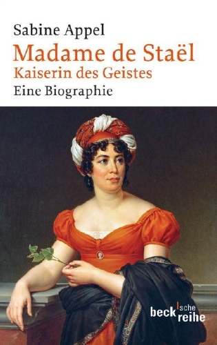 Buchcover und Innenansicht für das Buch: Madame de Staël