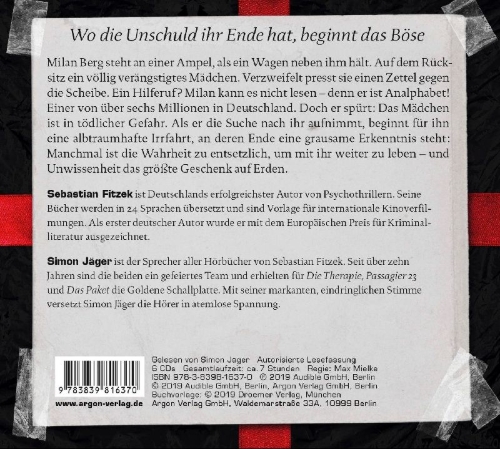 Buchcover und Innenansicht für das Buch: Das Geschenk