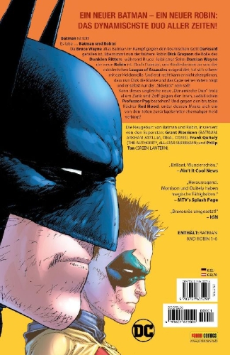 Buchcover und Innenansicht für das Buch: Batman and Robin