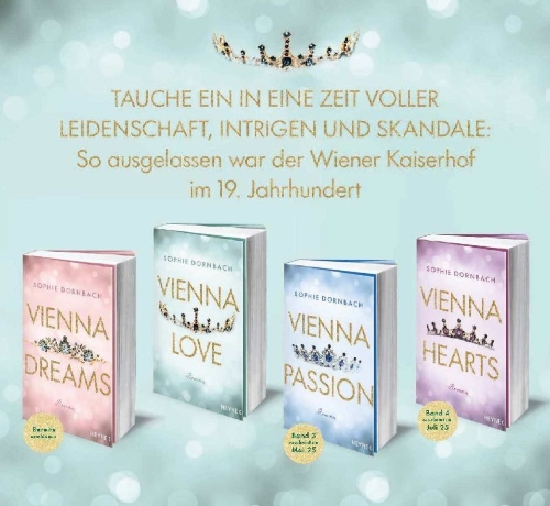 Buchcover und Innenansicht für das Buch: Vienna Love
