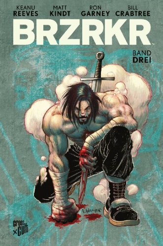 Buchcover und Innenansicht für das Buch: BRZRKR 3