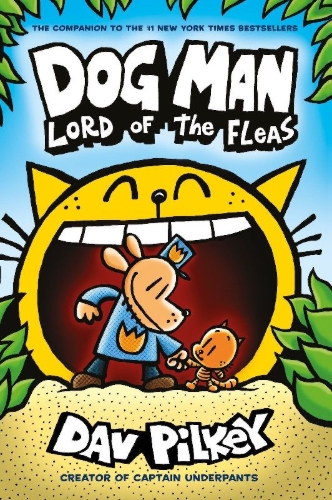 Buchcover und Innenansicht für das Buch: Dog Man 5