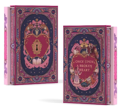 Buchcover und Innenansicht für das Buch: Once Upon a Broken Heart Collector's Edition