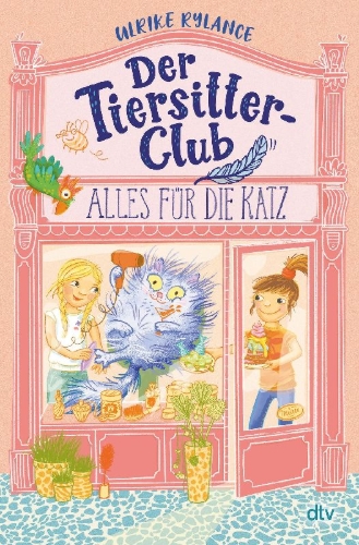 Buchcover und Innenansicht für das Buch: Der Tiersitter-Club - Alles für die Katz
