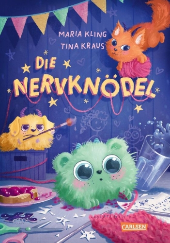 Buchcover und Innenansicht für das Buch: Die Nervknödel