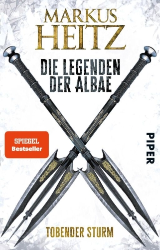 Buchcover und Innenansicht für das Buch: Die Legenden der Albae 04. Tobender Sturm