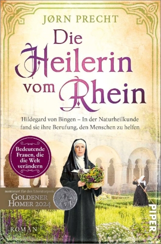 Buchcover und Innenansicht für das Buch: Die Heilerin vom Rhein
