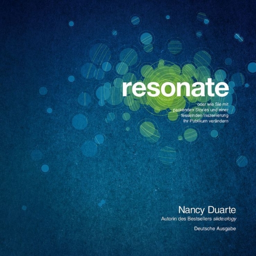 Buchcover und Innenansicht für das Buch: resonate