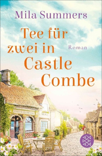 Buchcover und Innenansicht für das Buch: Tee für zwei in Castle Combe